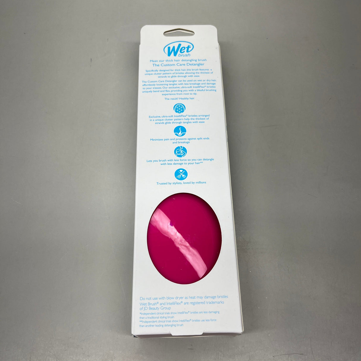 WET BRUSH (2 PACK) Custom Care Detangler Brush-Thick Hair Pink GYSPB830CCTH from PayWut