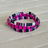 BAD GIRL - 3 Tila Bead Bracelet Stack from Mack & Rex