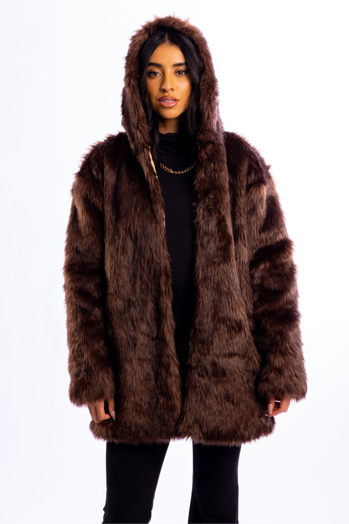 The Paris Kingpin | Faux Fur Coat from Shinesty