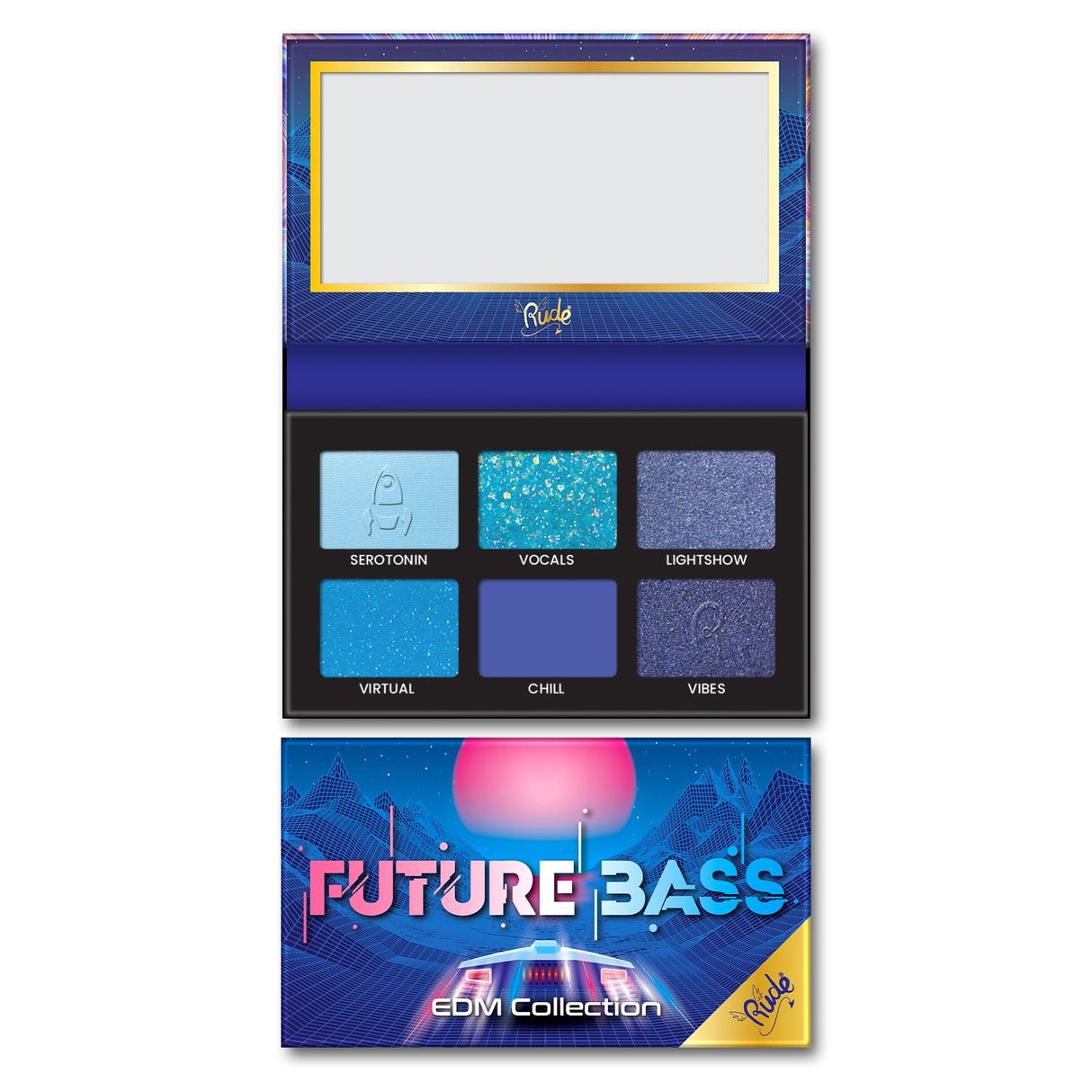 EDM Collection Palette from Rude Cosmetics
