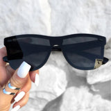 Sustainable Future - Black Square Wayfarer Sunglasses from TopFoxx