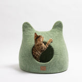 Eucalyptus Green | Ear Style Cave from Fuzzy Cove
