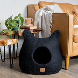 Night Black | Ear Style Cave from Fuzzy Cove