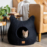 Night Black | Ear Style Cave from Fuzzy Cove