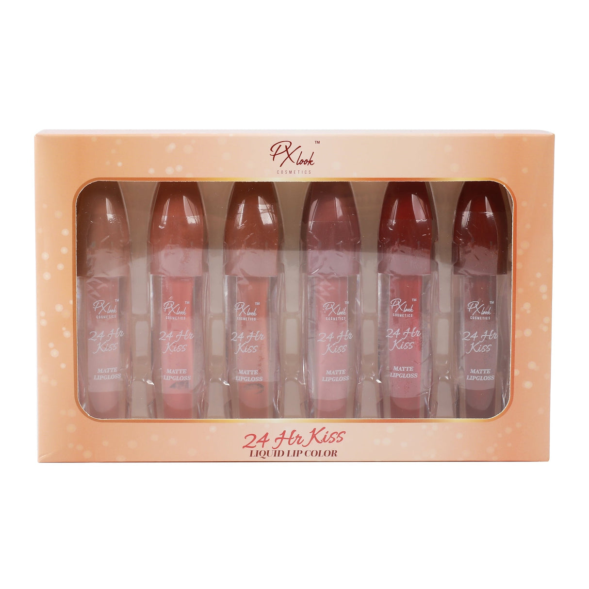 24 Hr Kiss Matte Lip Gloss Set from Prolux Cosmetics
