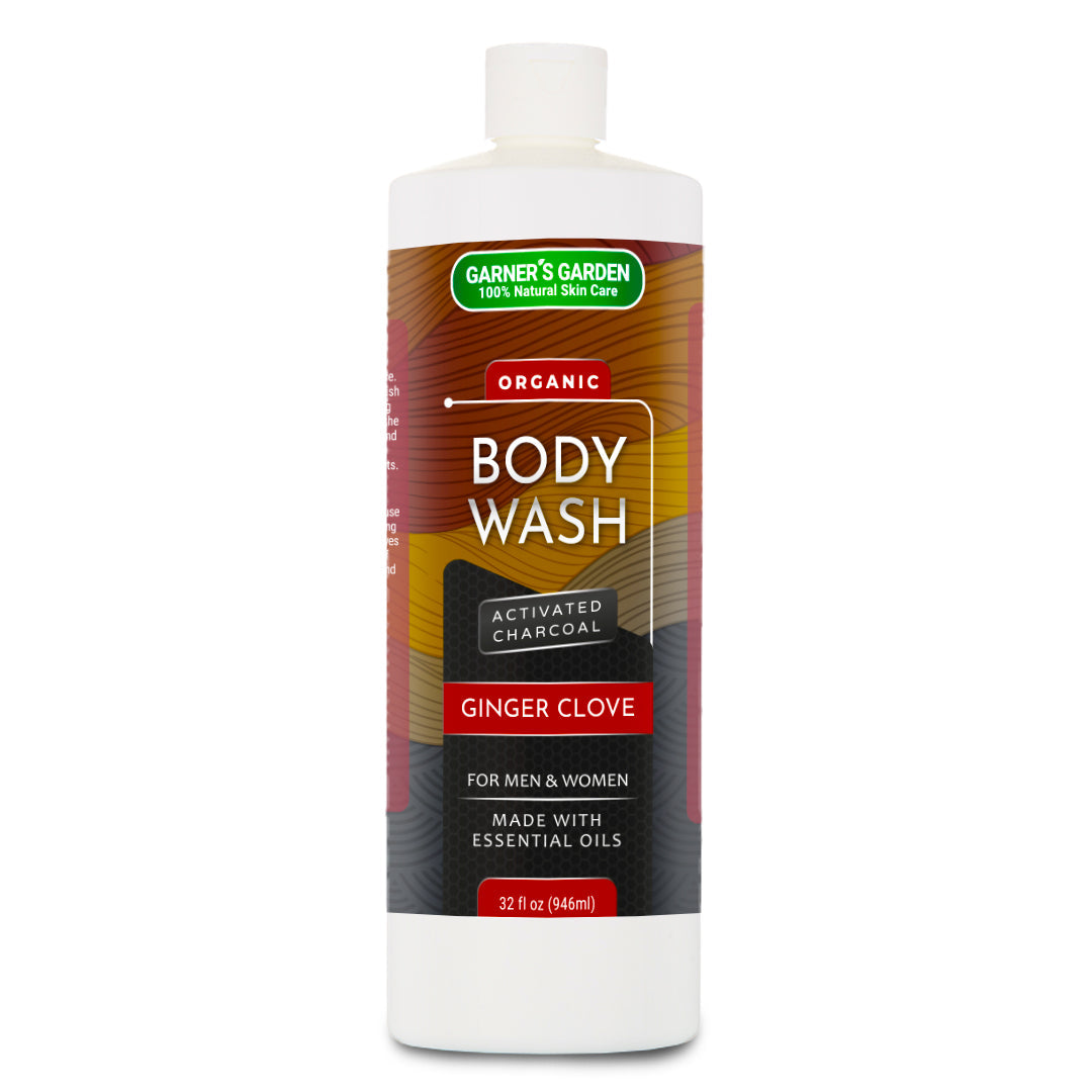 Activated Charcoal Organic Body Wash from Garner's Garden