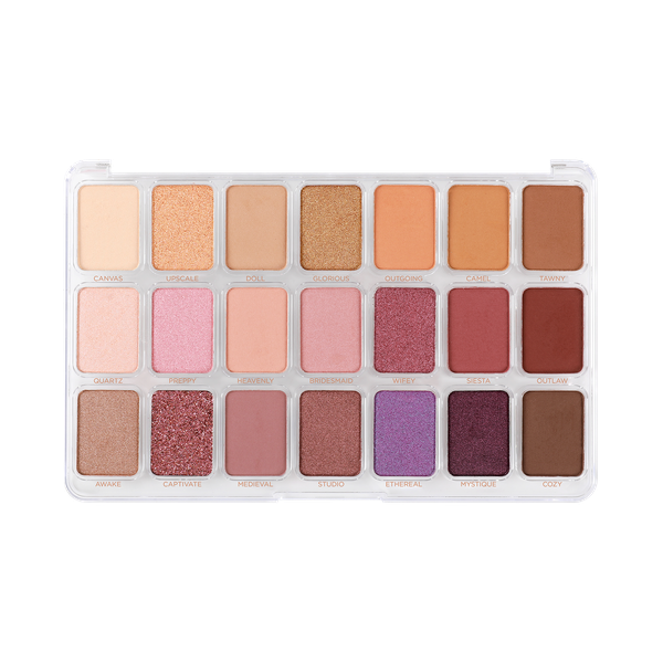 Artistry 21 Shade Palette - Nude Bliss from Profusion Cosmetics