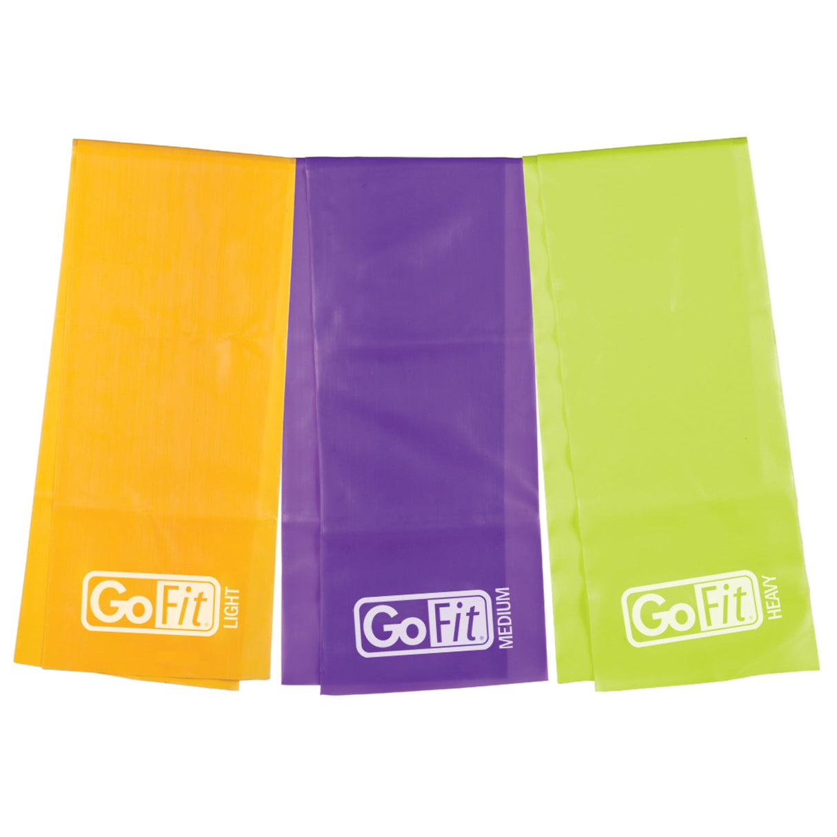 Latex-Free Flat Bands (set of 3) From GoFit.net