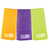 Latex-Free Flat Bands (set of 3) From GoFit.net