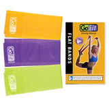 Latex-Free Flat Bands (set of 3) From GoFit.net