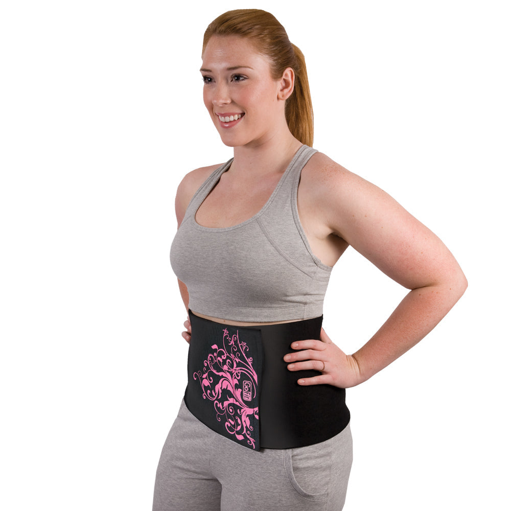 Pink Neoprene Waist Trimmer From GoFit.net