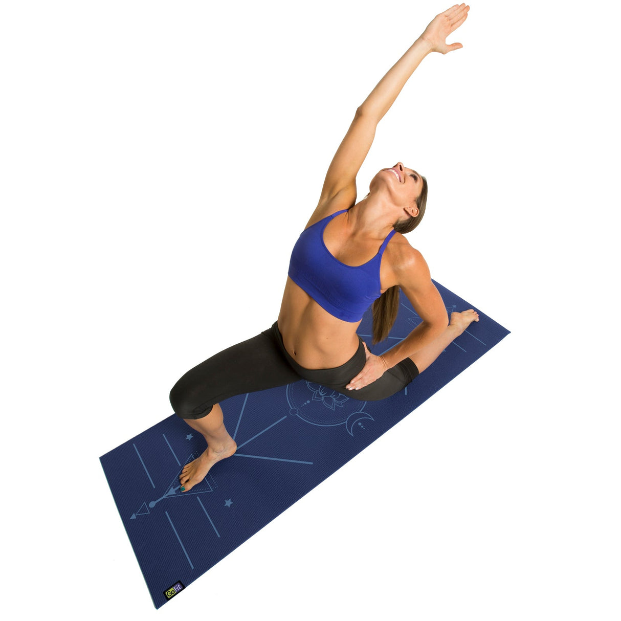 Yoga AlignMat™ - Blue From GoFit.net
