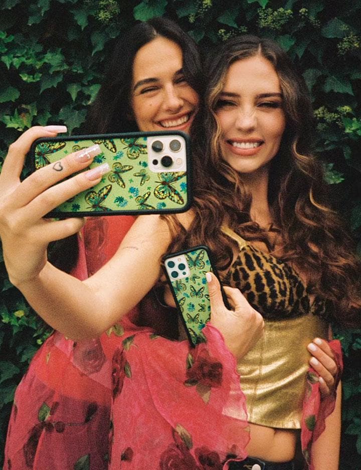 Sage Butterfly iPhone Case from Wildflower Cases