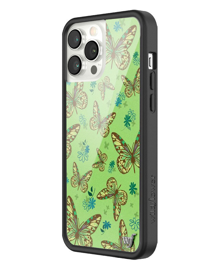 Sage Butterfly iPhone Case from Wildflower Cases