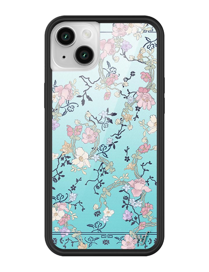 Gallery Girlie Blue iPhone Case from Wildflower Cases