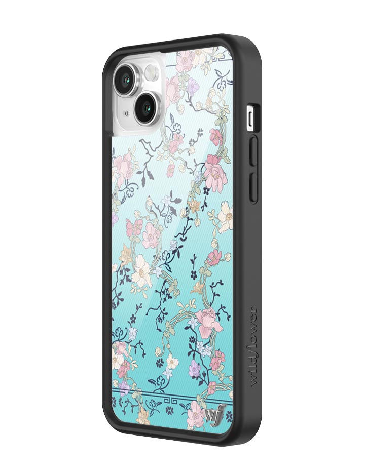 Gallery Girlie Blue iPhone Case from Wildflower Cases