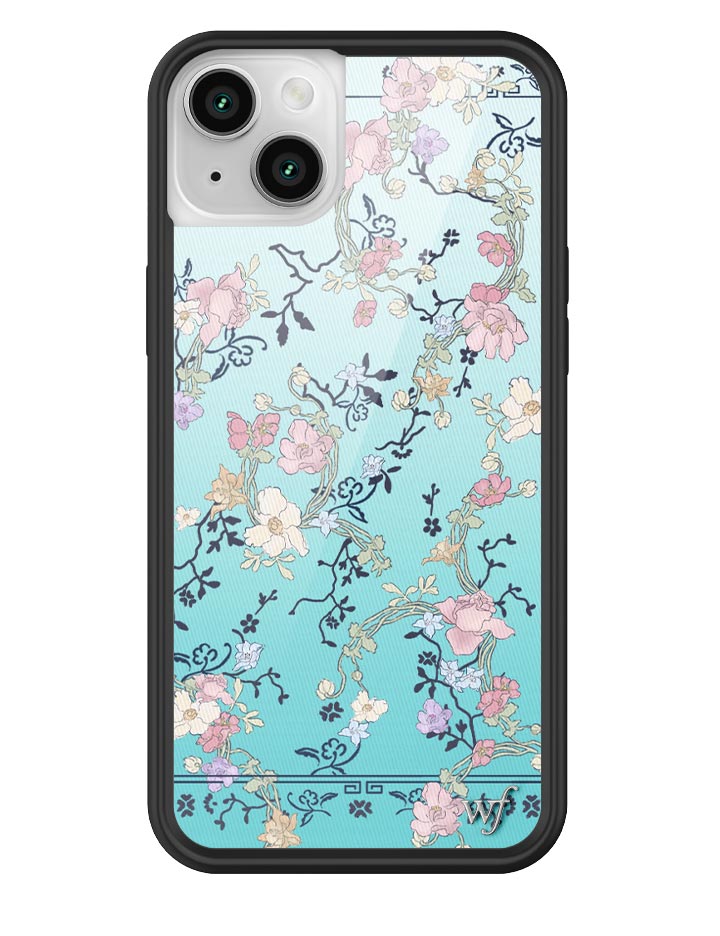 Gallery Girlie Blue iPhone Case from Wildflower Cases