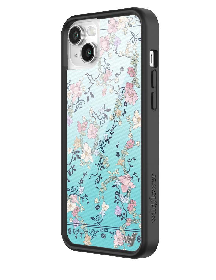 Gallery Girlie Blue iPhone Case from Wildflower Cases