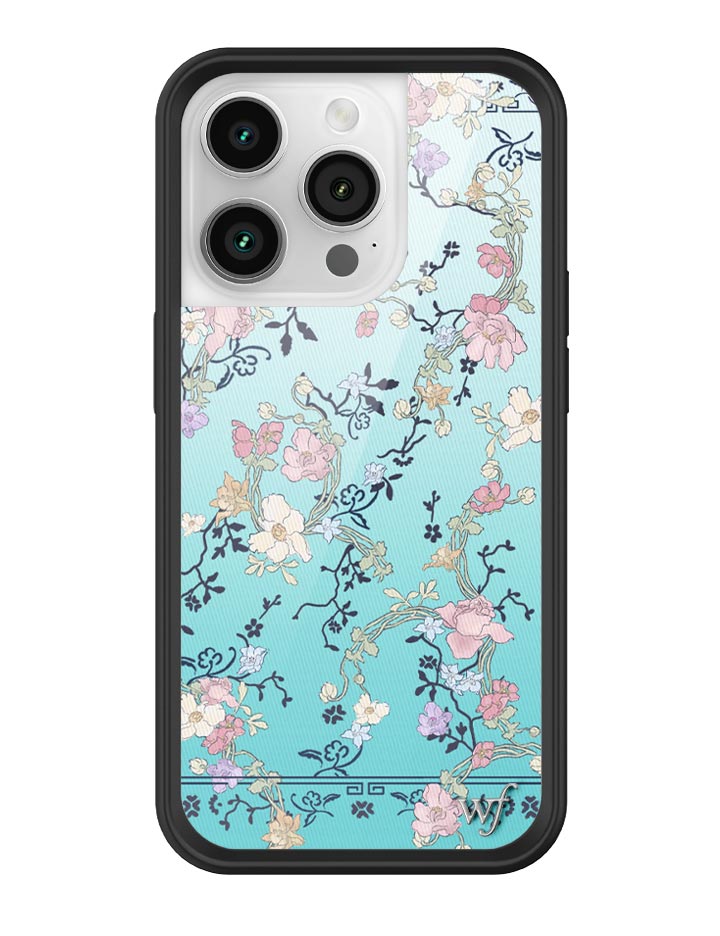 Gallery Girlie Blue iPhone Case from Wildflower Cases
