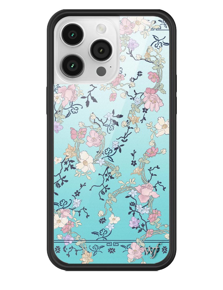 Gallery Girlie Blue iPhone Case from Wildflower Cases