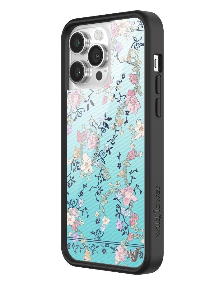 Gallery Girlie Blue iPhone Case from Wildflower Cases