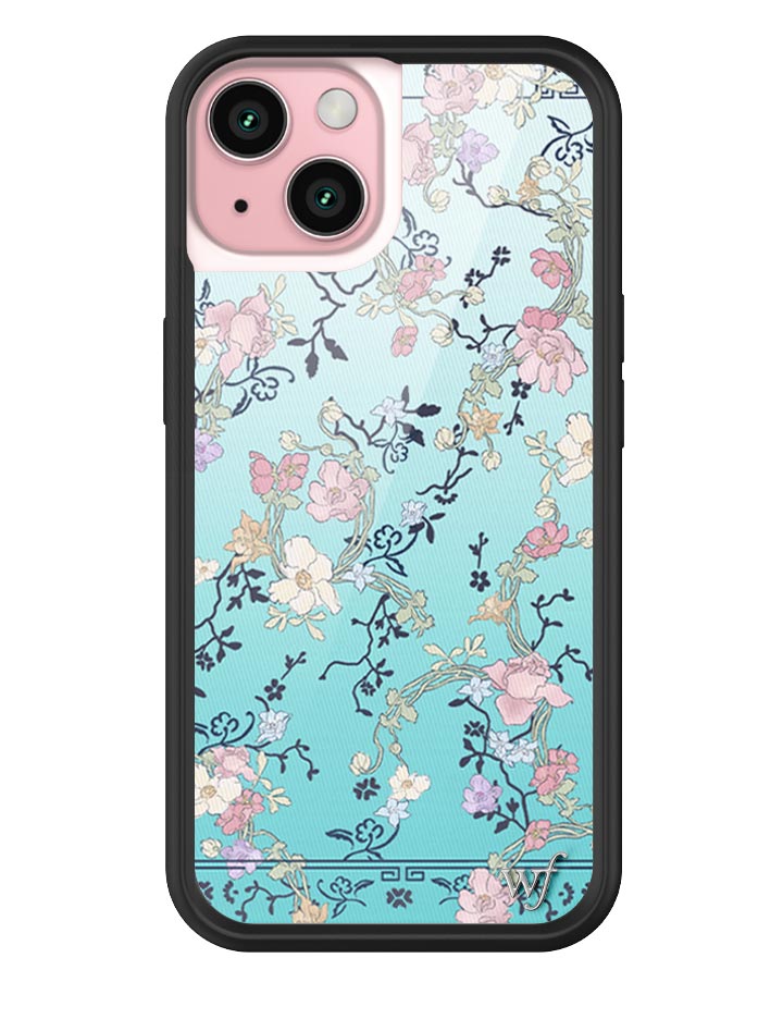 Gallery Girlie Blue iPhone Case from Wildflower Cases