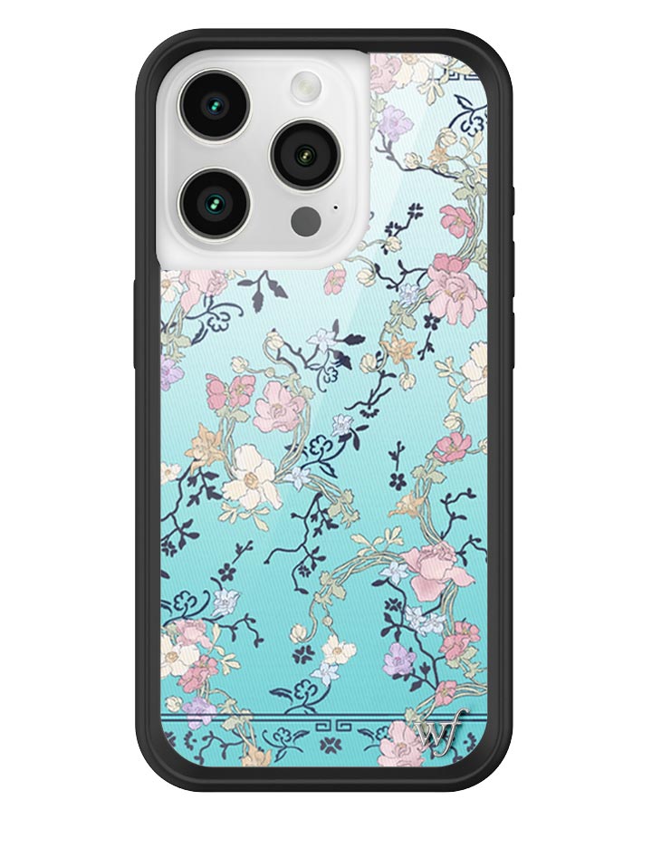 Gallery Girlie Blue iPhone Case from Wildflower Cases