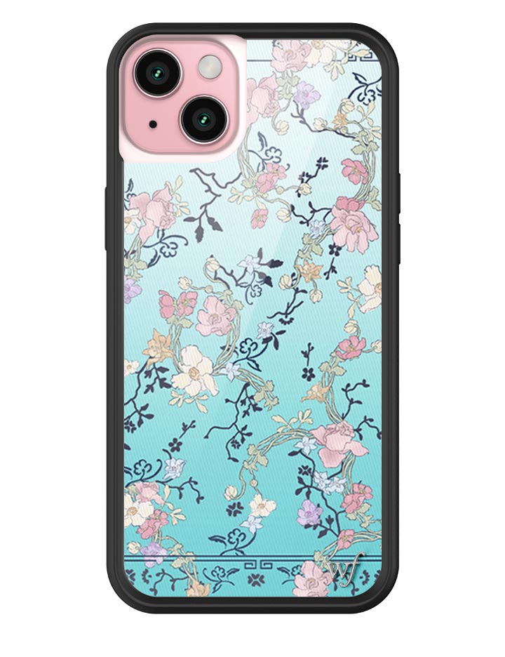 Gallery Girlie Blue iPhone Case from Wildflower Cases