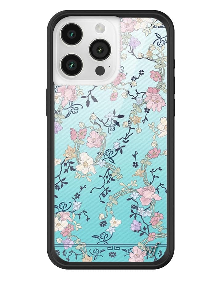 Gallery Girlie Blue iPhone Case from Wildflower Cases