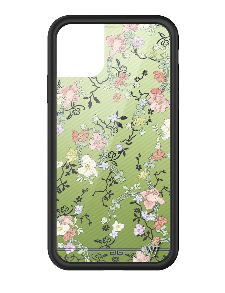 Gallery Girlie Green iPhone Case from Wildflower Cases