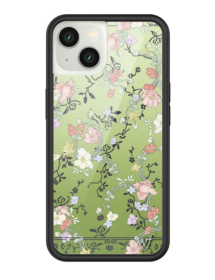 Gallery Girlie Green iPhone Case from Wildflower Cases
