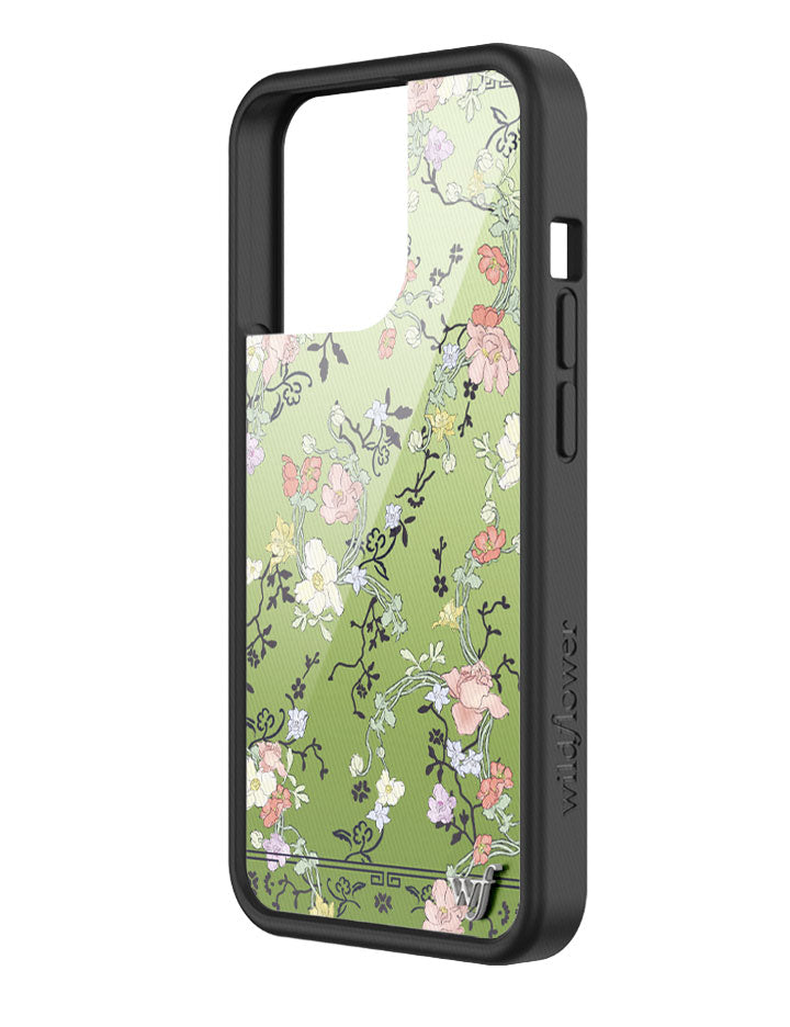 Gallery Girlie Green iPhone Case from Wildflower Cases