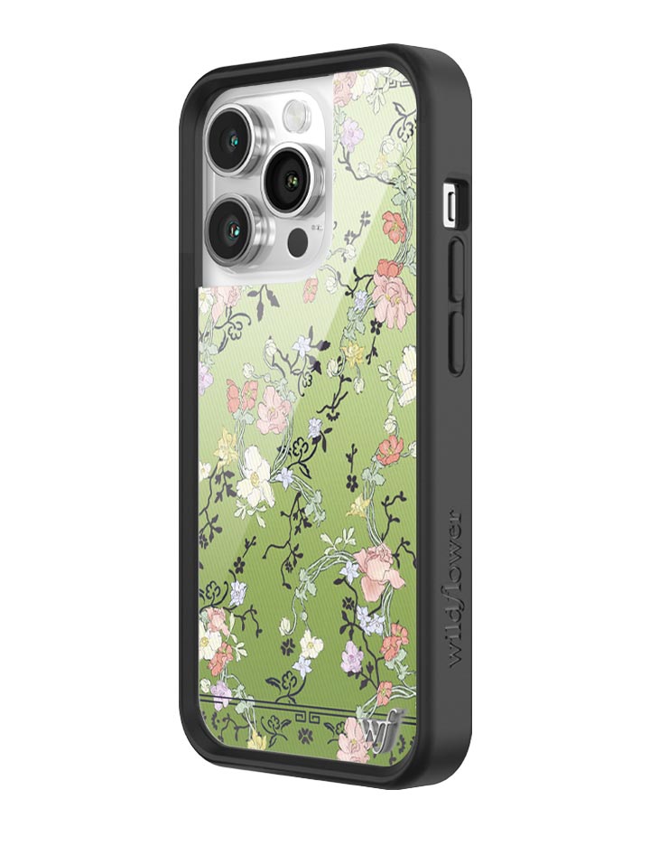 Gallery Girlie Green iPhone Case from Wildflower Cases