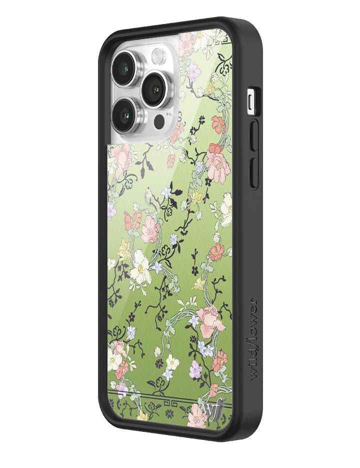Gallery Girlie Green iPhone Case from Wildflower Cases