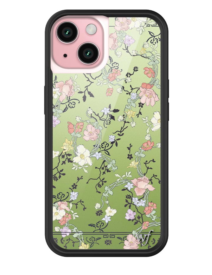 Gallery Girlie Green iPhone Case from Wildflower Cases