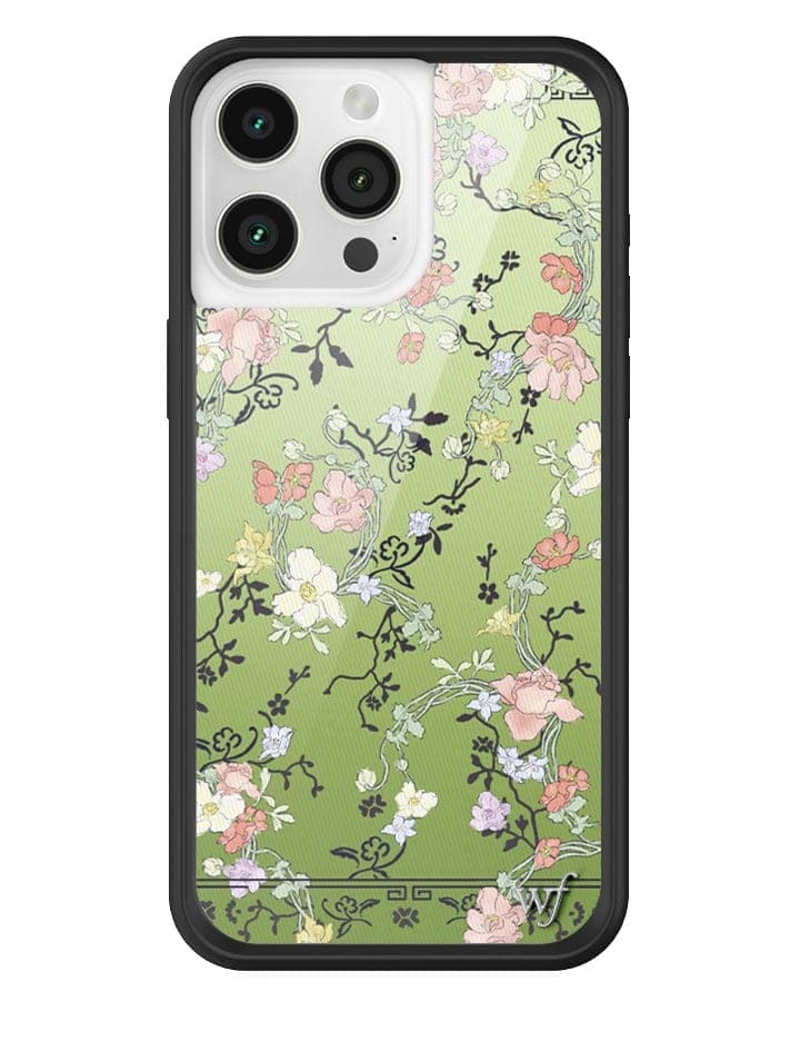 Gallery Girlie Green iPhone Case from Wildflower Cases