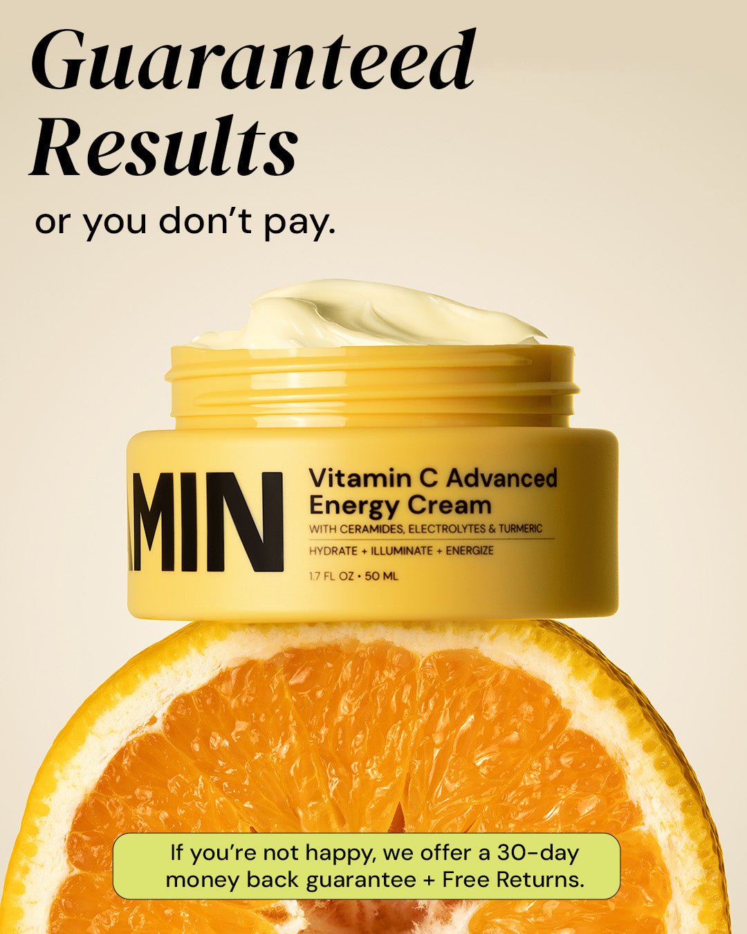 Vitamin C Advanced Energy Cream from Gleamin