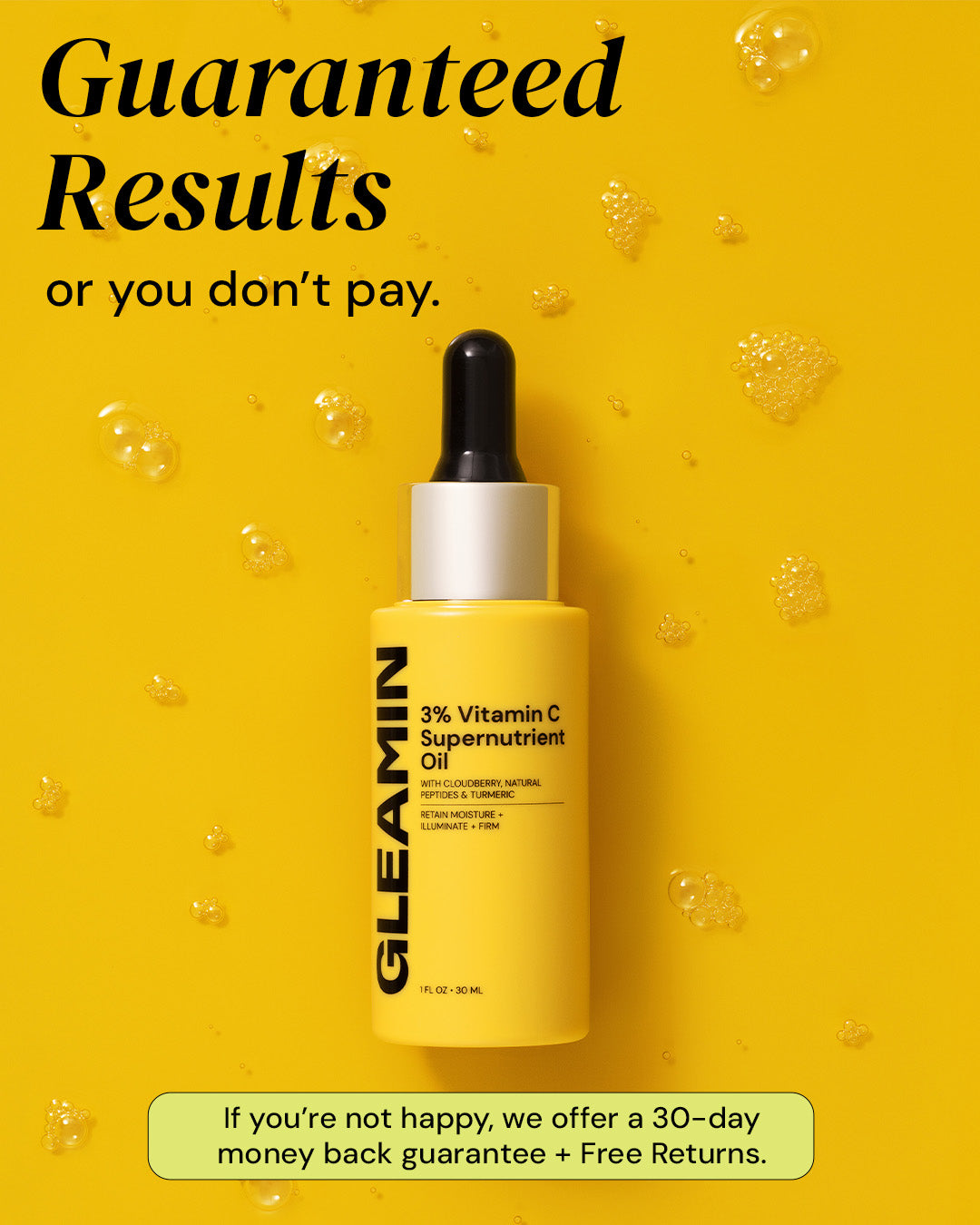 Gleamin 3% Vitamin C Supernutrient Oil from Gleamin