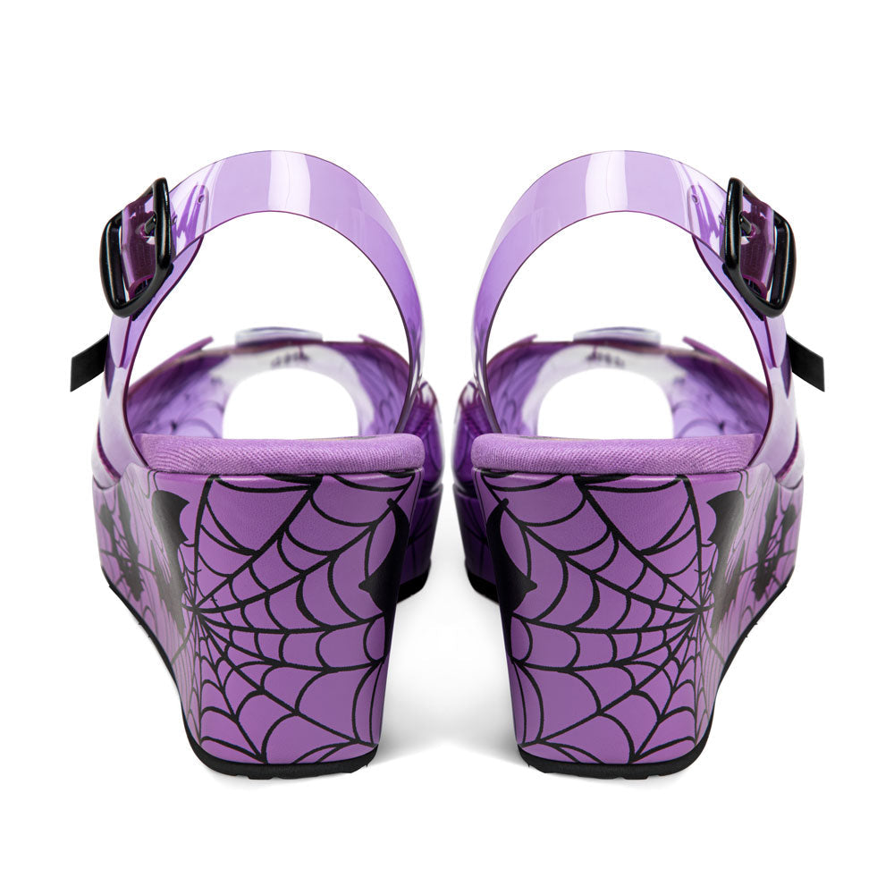 Chocolaticas® Gloomy Gaze Women's Sandal From Hot Chocolate Design