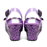 Chocolaticas® Gloomy Gaze Women's Sandal From Hot Chocolate Design