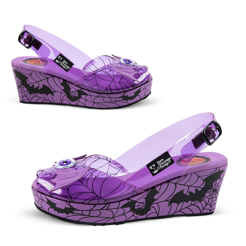 Chocolaticas® Gloomy Gaze Women's Sandal From Hot Chocolate Design