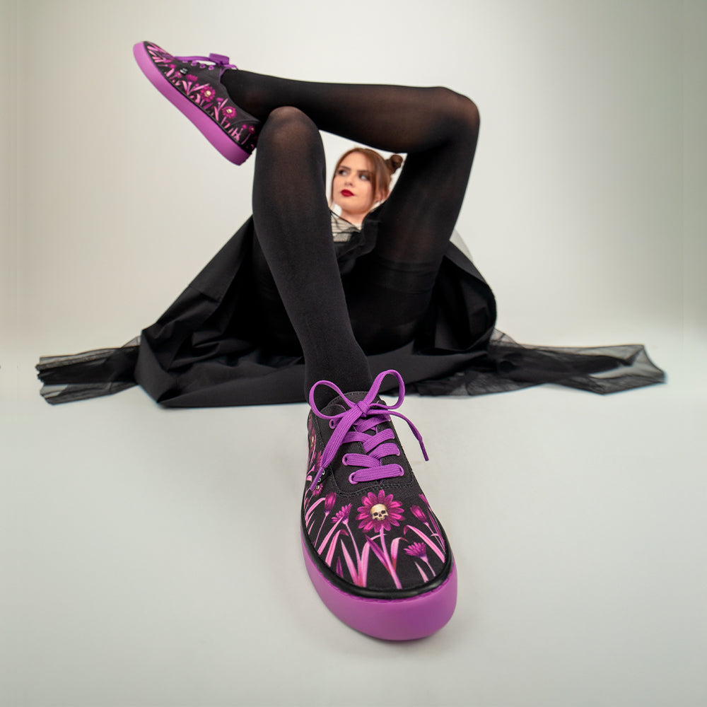 Gloomy Spring Casual Sneaker from Hot Chocolate Design
