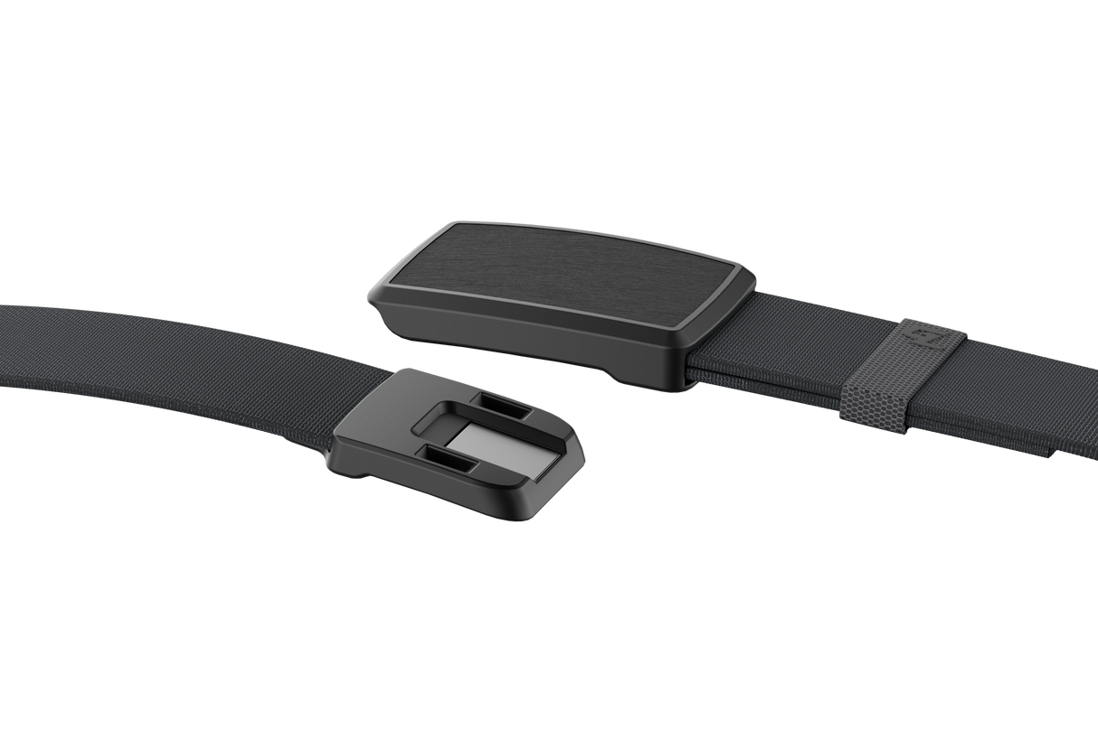 Groove Belt Low Profile - Deep Stone Grey/Gun Metal from Groove Life