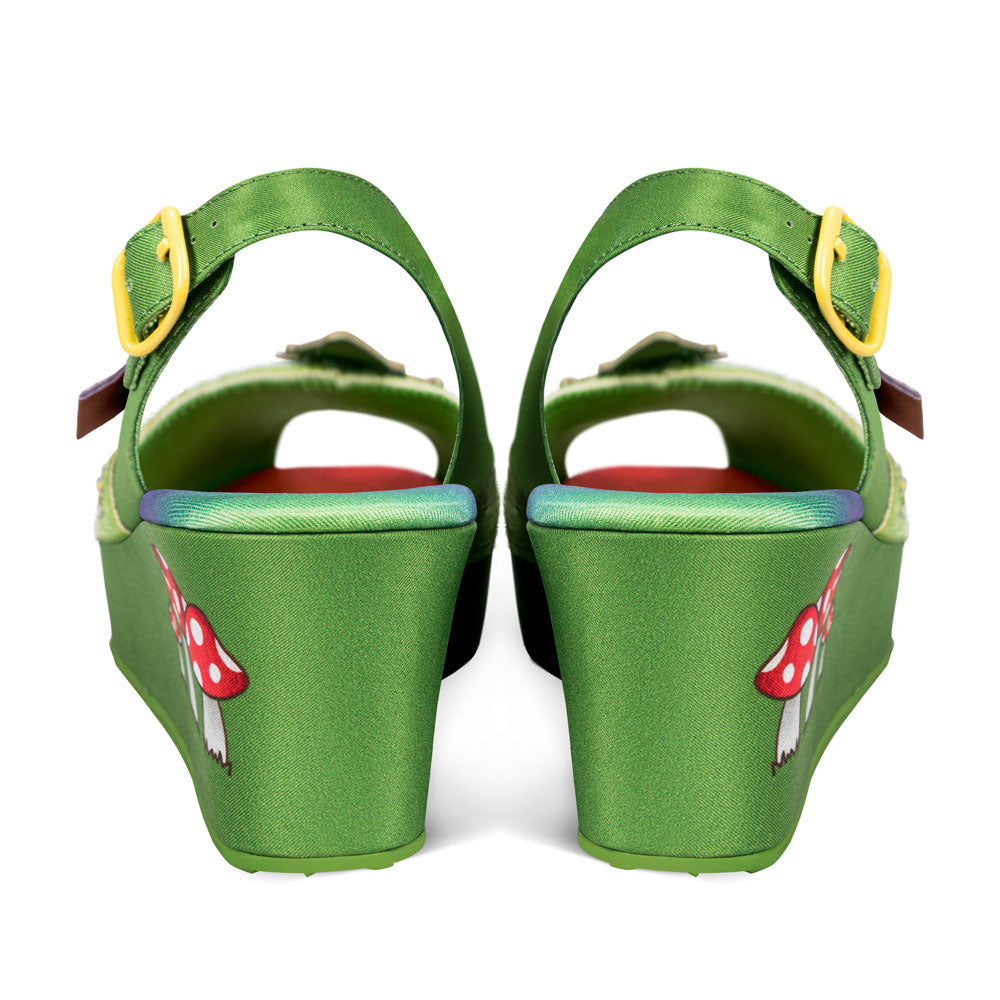 Chocolaticas® Naughty Gnome Women's Sandal from Hot Chocolate Design