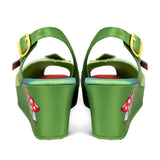 Chocolaticas® Naughty Gnome Women's Sandal from Hot Chocolate Design