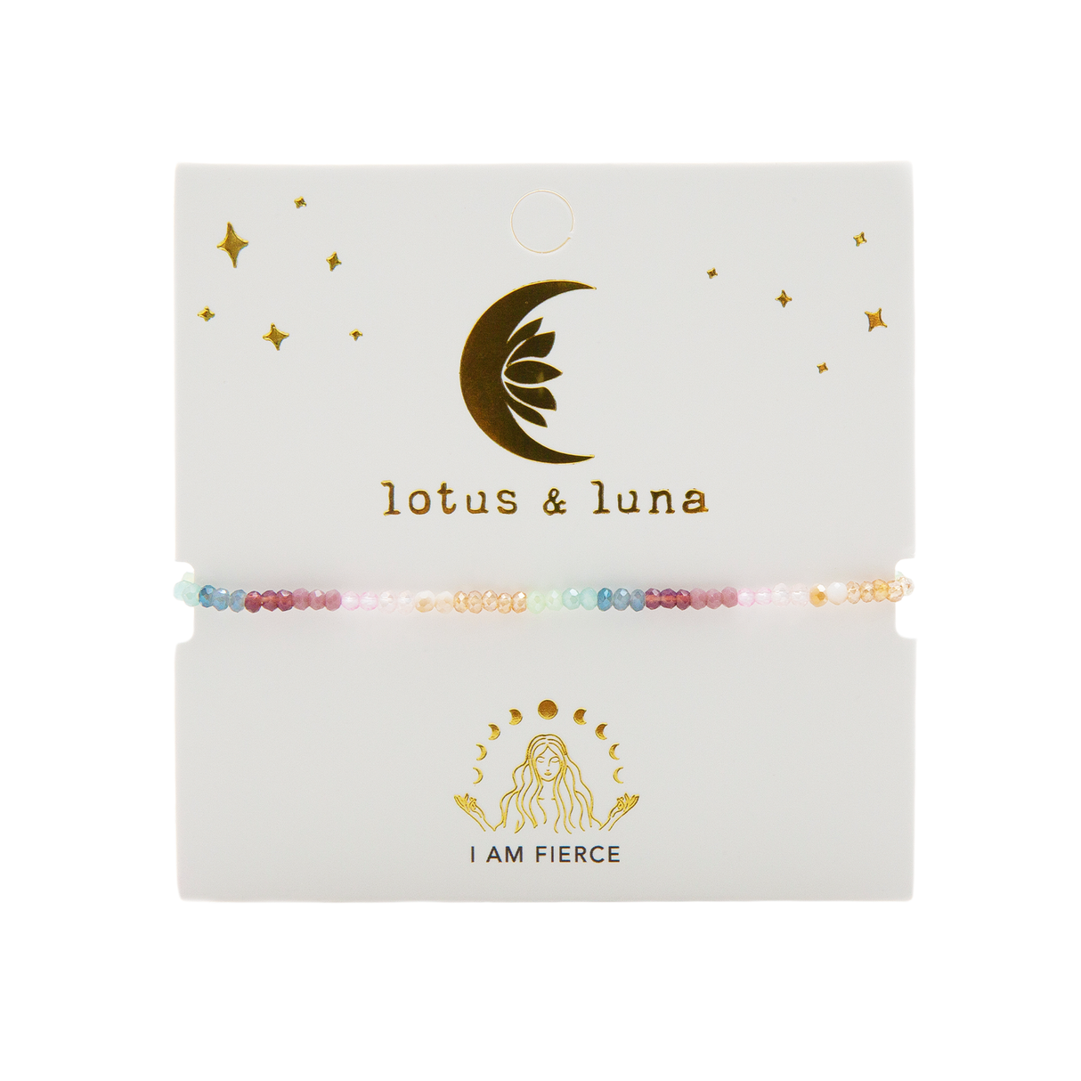 I Am Fierce Goddess Bracelet From LotusAndLuna