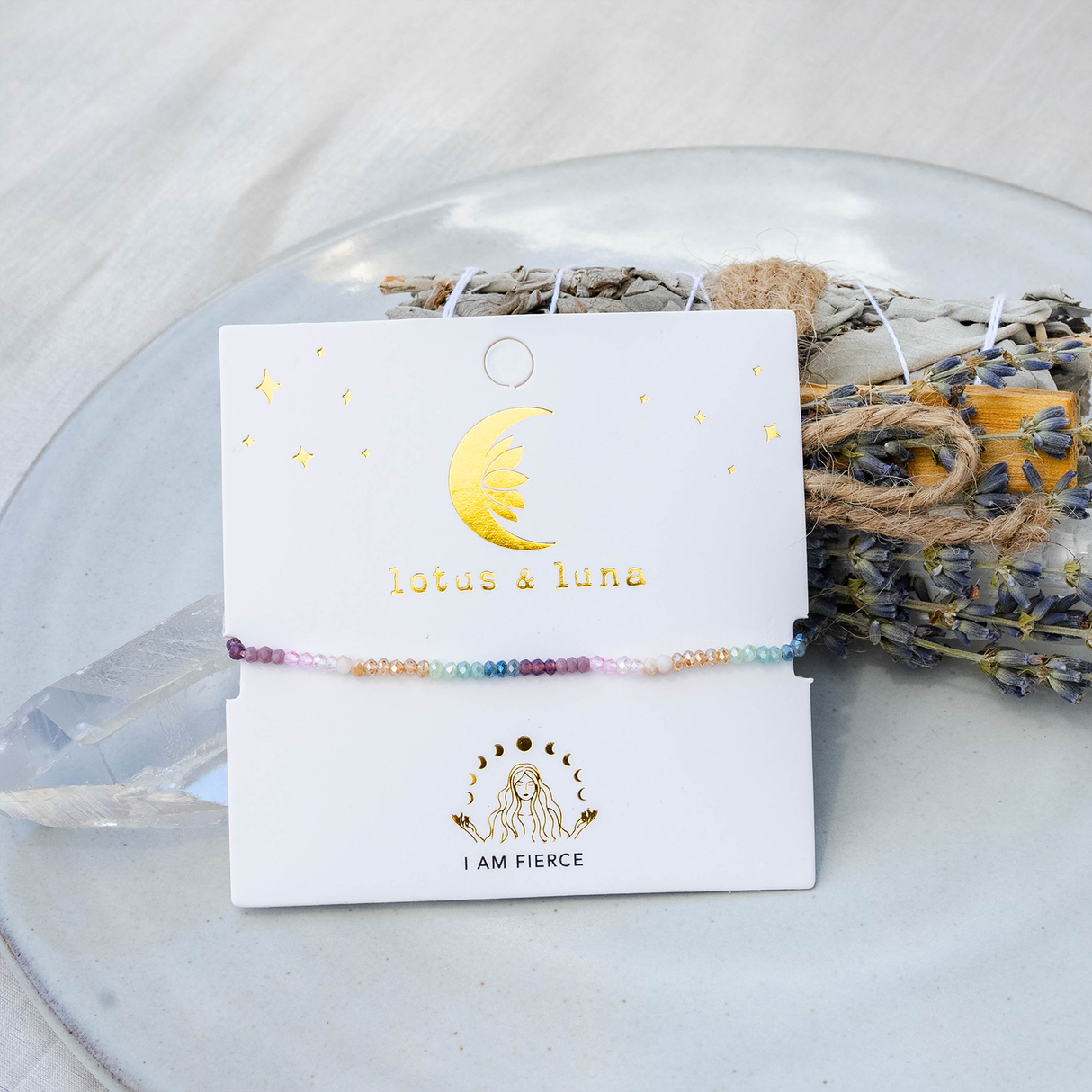 I Am Fierce Goddess Bracelet From LotusAndLuna