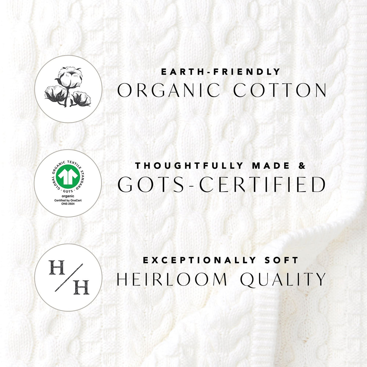 Shawl Collar Organic Sweater - Baby from Hope & Henry