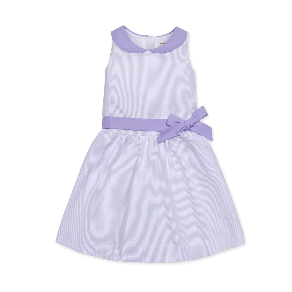 Organic Seersucker Peter Pan Collar Dress - Baby from Hope & Henry