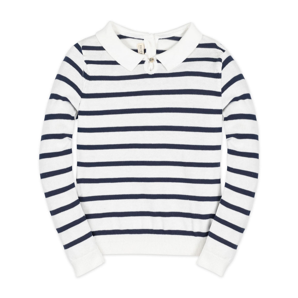 Organic French Collared Keyhole Sweater - Baby from Hope & Henry